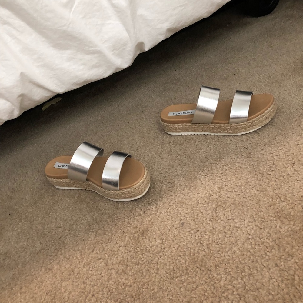 Steve Madden Platform Espadrille Sandals
